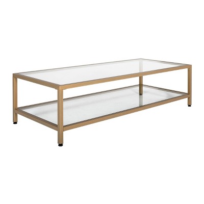 target glass coffee table