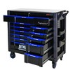 Rolling Tool Chest, Tool Chests & Cabinets With 4 Wheels, 12 Storage Drawers, Iron Top, Multi-Purpose Tool Storage Cart For Workshop Garage Warehouse - 3 of 4