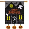 Briarwood Lane Haunted House Halloween Burlap House Flag 28" x 40 - 2 of 4