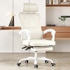 Racxily Ergonomic Office Chair with Footrest, Mesh Office Desk Chair with Headrest, High Back Computer Chair with Adjustable Lumbar Support - 4 of 4
