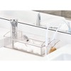 InterDesign Recycled Plastic Divided Medicine Cabinet Organizer 5 Compartment with drawer - 3 of 3