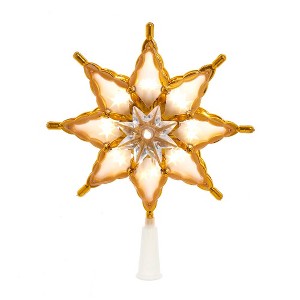 Kurt Adler 10-Inch 18-Light LED Multifunction 8-point Star Treetop - 1 of 3