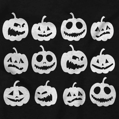 Funny Halloween Jack O Lanterns Toddler Baby Graphic T Shirt Brisco Brands