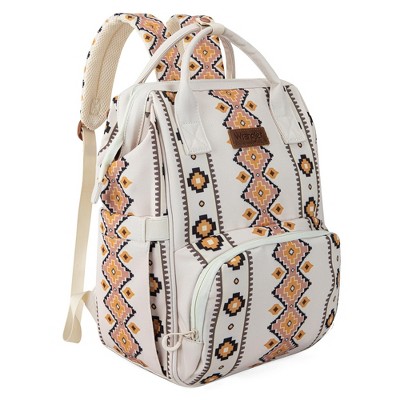 Backpack Organized Daypack Travel Baby Bag with Stroller Strap and Side Bottle Pockets