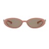 Anna-Kaci Women's Classic Elliptical Small Frame Bow Sunglasses UV400 Protection - 4 of 4