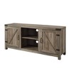 Clarabelle Farmhouse Barn Door TV Stand for TVs up to 60" - Saracina Home - 3 of 4