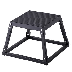 VEVOR Plyometric Jump Box, 12 Inch Plyo Box, Steel Plyometric Platform and Jumping Agility Box, Anti-Slip Fitness Exercise Step Up Box - 1 of 4