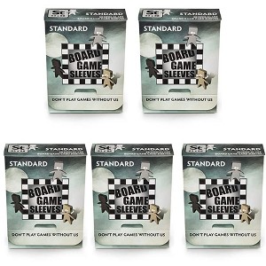 Arcane Tinmen 5 Packs Arcane Tinmen Non-Glare Board Game Sleeves 50 ct Standard Size Card Sleeves Value Bundle! - 1 of 4