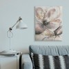 Stupell Industries Glam Pink Beige Flower Petals Floral Gold Painting - 2 of 4