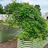 Vego Garden 9-in-1 Modular Rectangular Metal Outdoor Raised Garden Bed 42"x78"x32" - 2 of 4
