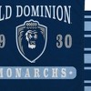 NCAA Old Dominion Monarchs Varsity Plaque Double Sided Royal Plush Blanket: Sports Team Logo - 2 of 3