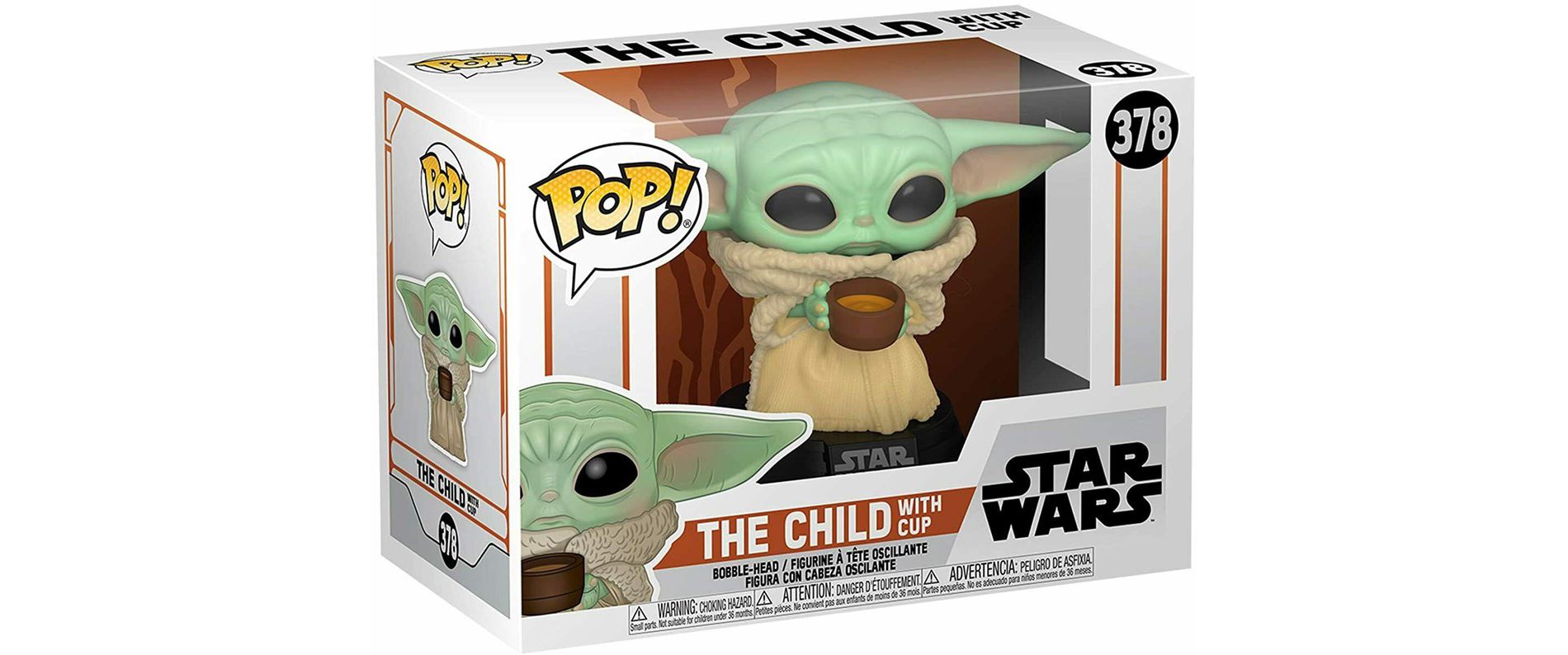 Funko Pop! Star Wars: The Mandalorian - The Child with Cup