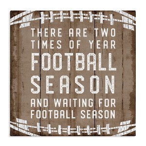 Stupell Industries Time of Year Football Season Canvas Art, 24" x 24" - 1 of 4