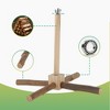 Unique Bargains Rotating Bird Perches with Chew Toy 1 Set - 4 of 4
