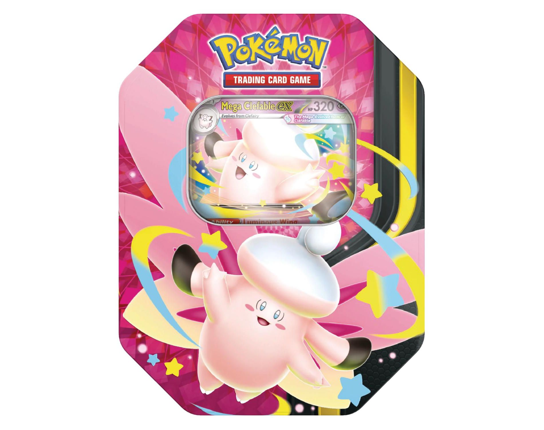 Pokemon Mega Moonlit Tin | Mega Clefable ex