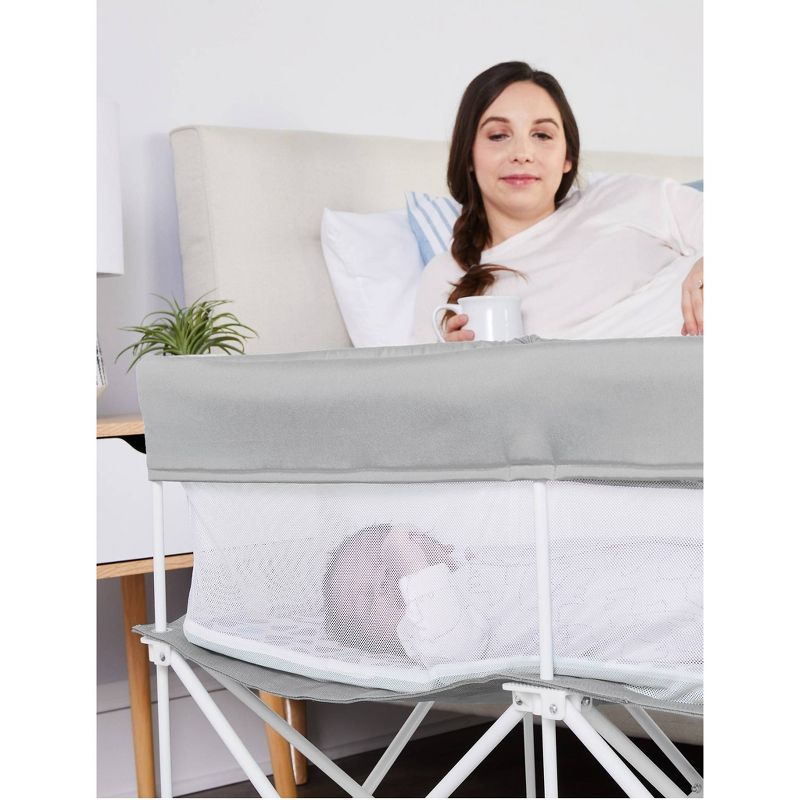 Regalo My Crib Portable Infant Bassinet - Gray, 4 of 5