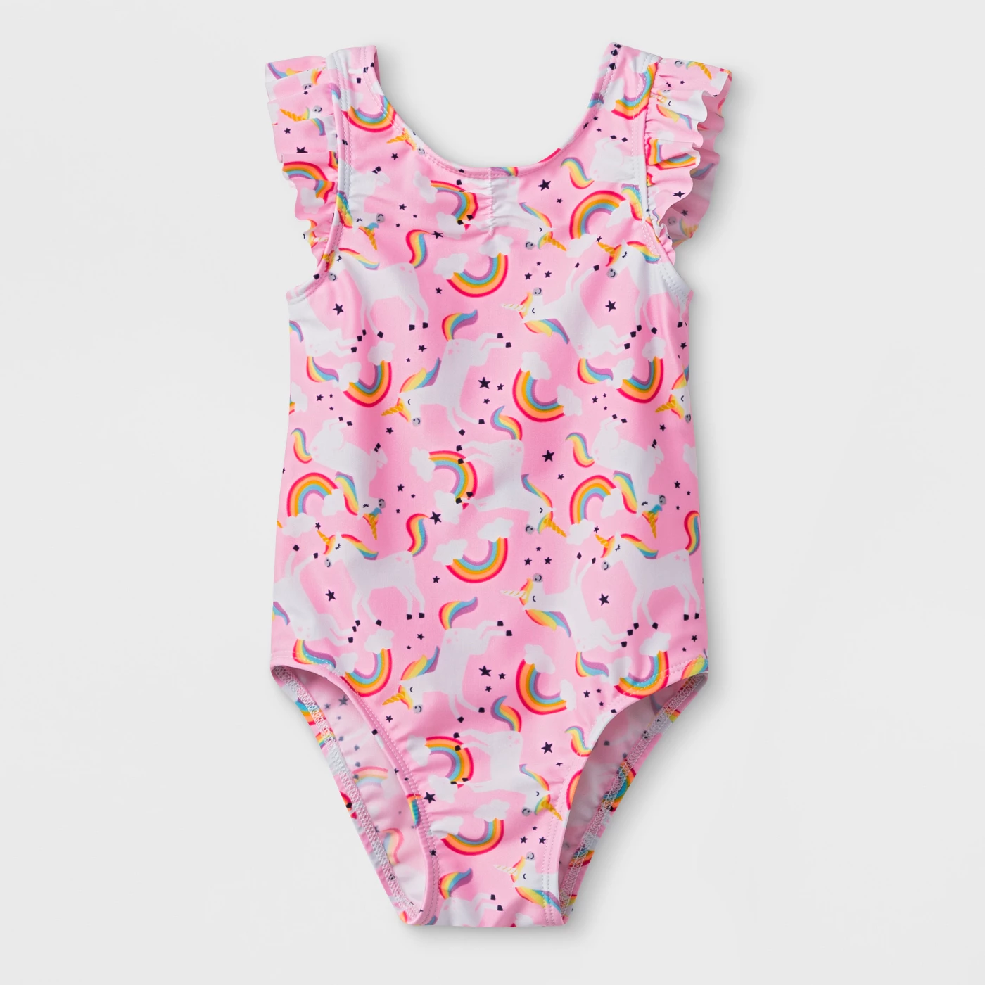 Toddler Girls' Unicorn One Piece Swimsuit - Cat & Jackâ„¢ Pink - image 1 of 2