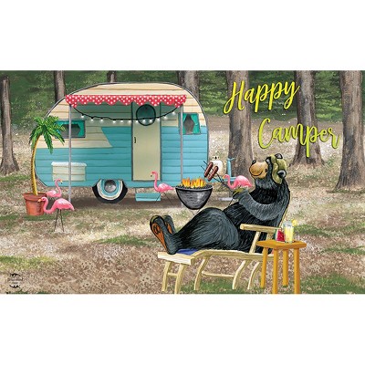 Wozoro Doormat Camping Personalized RV There Yet Happy Camper Size 18 x 30,  24 x 36, 36 x 60 inch – Wozoro