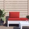 vidaXL Chair Cushion 2 Pcs, Water Repellent Outdoor Pallet Cushion, Seat Cushion Sofa Pad for Garden Patio Furniture - 2 of 4