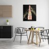 Stupell Industries Glam Fashion Champagne Bottle Splash, 30" x 40" - 2 of 4