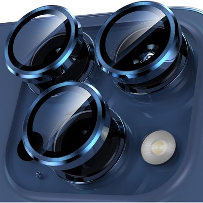 Entronix Camera Lens Protector Compatible with iPhone 17 Pro/17 Pro Max - Luxury Metal