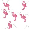 Northlight 10ct Battery Operated Flamingo Summer LED String Lights Warm White - 4.5' Clear Wire - 4 of 4
