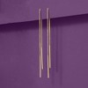 Ross-Simons 14kt Yellow Gold Linear Bar Drop Threader Earrings - 3 of 4