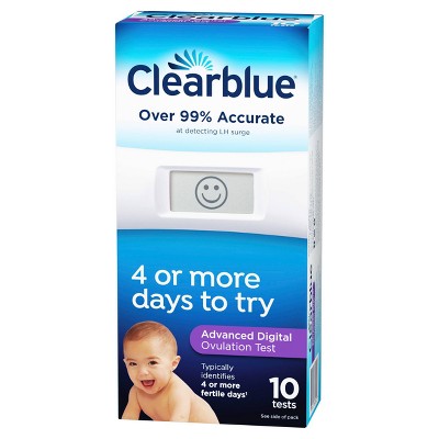 Clearblue Advanced Digital Ovulation Tests - 10ct : Target