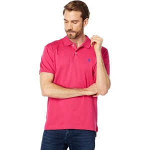 U.S. Polo Assn. Men's Solid Interlock Shirt - 1 of 1