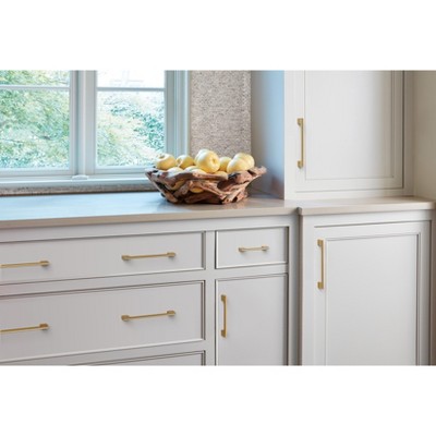 Modern Champagne Bronze 5-1/16" Bar Cabinet Pull