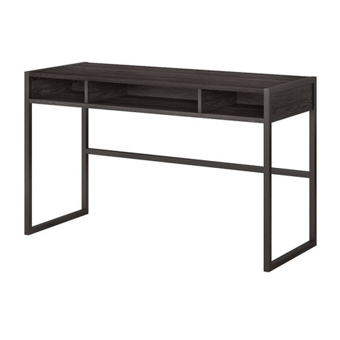 Atria Desk Return Charcoal Gray Kathy Ireland Office Target