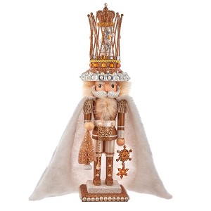 Kurt Adler 18.5-Inch Hollywood Gold Gem King Nutcracker - 1 of 4