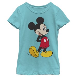 Girl's Disney Traditional Mickey T-Shirt - 1 of 4