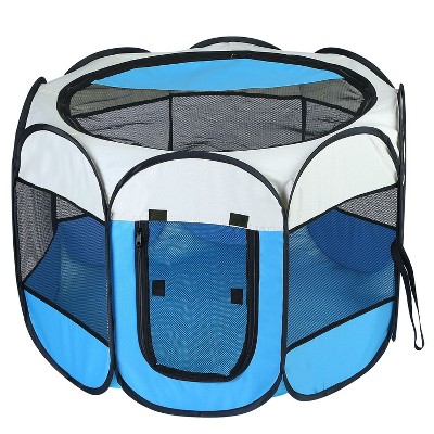Petluv"2.5L Smart Pet Water Fountain with LED Light, Quiet Pump, 7 Filters & Dry-Run Protection for Cats/Dogs"Blue