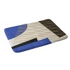 Deny Designs Moonlight Print Striped Circle Geometric Blue Memory Foam Bath Mat - 2 of 4