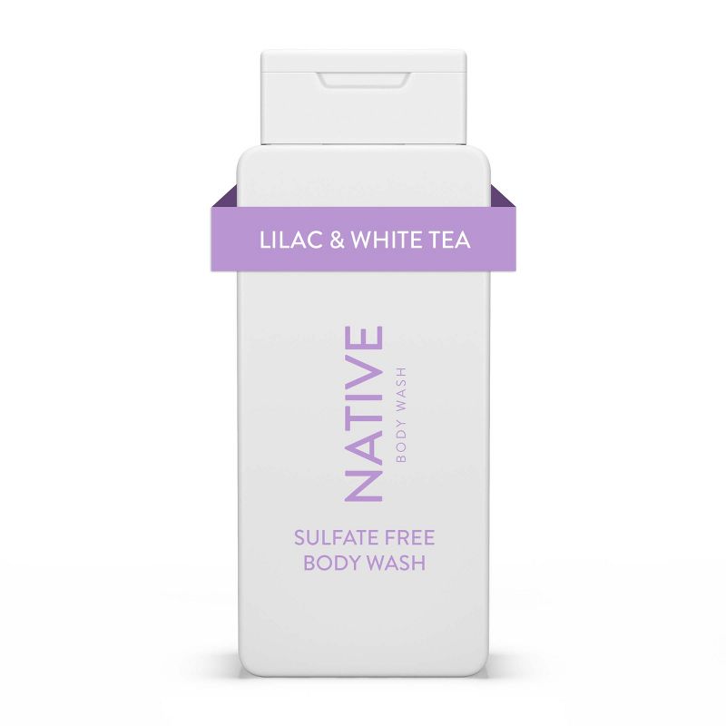 Native Body Wash - Lilac &#38; White Tea - Sulfate Free - 18 fl oz, 1 of 13