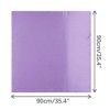 INSPIRE CHIC Women's Solid Color Satin Large Square Scarf Neckerchief Bandanas 35"x35" - 3 of 4