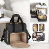 Large Travel Makeup Bag with 3 Removable Cases, Cosmetic Bag with Detachable Dividers - 3 of 4
