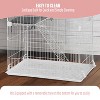 FDW Cat Cage 3 Tier 67 Inch Cat Enclosure Cat Crate Cat Kennel with Hammock Platforms & Ladders Ideal for Multiple Cats and Easy to Clean - 3 of 4