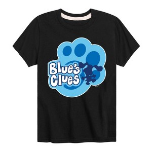 Boys' - Blue's Clues & You! - Blue Clues Paw Logo Short Sleeve Graphic T-Shirt - 1 of 4