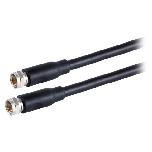 Philips 15 Rg6 Coax Cable Black Target