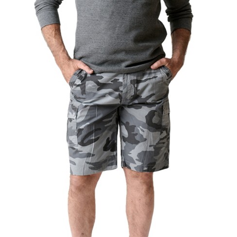 Wearfirst Mens 10 in. Cargo Shorts - Black - 32W