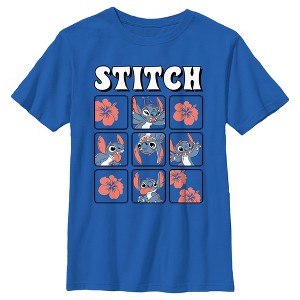 Boy's Lilo & Stitch Tropical Portraits T-Shirt - 1 of 4