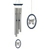 Woodstock Wind Chimes Signature Collection  Wind Fantasy Chime  24'' Silver Wind Chime - 2 of 4