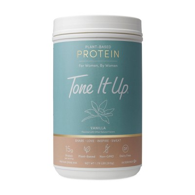 Tone It Up Plant-Based 28 servings Protein Powder - Vanilla - 28.16oz