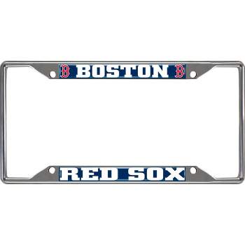 MLB Boston Red Sox Stainless Steel License Plate Frame