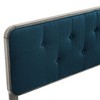Modway Collins Tufted Twin Fabric and Wood Headboard -  Interchangeable Bed Frame Options  - Rubberwood with MDF ,Fabric, Foam, LVL - 3 of 4