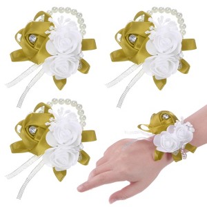 Unique Bargains Durable Elastic Fashion Trend Lightweight Wrist Corsage - 1 of 4
