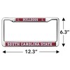 South Carolina State University Bulldog Full Size Standard License Plate Metal Frame - 4 of 4