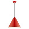 Livex Lighting Dulce 1 - Light Pendant in  Shiny Red - 2 of 4